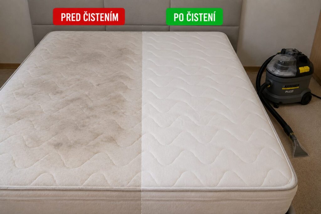 Ako vyčistiť jednoducho a rýchlo matrac